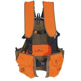 Browning Bird?n Lite Strap Vest, Pheasants Forever, Khaki/Blaze