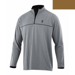 Highline 1/4 Zip Shirt, Brown