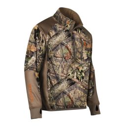Hell's Canyon Performance Fleece 1/4 Zip Jacket, Mossy Oak Breakup Country