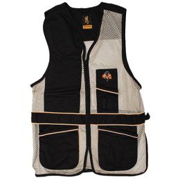 Deluxe Right Hand Vest, Black/Tan