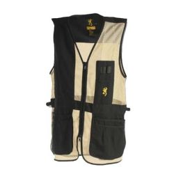 Deluxe Vest, Left Hand, Black/Tan