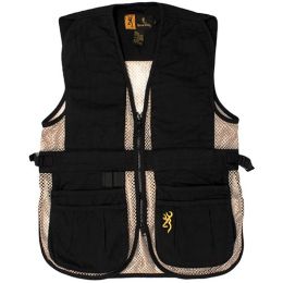 Jr Trapper Creek Vest, Black/Tan