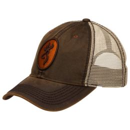 Cody Mesh Cap, Brown/Orange