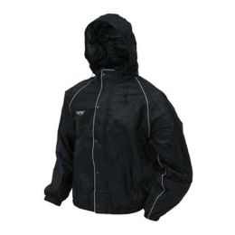 Road Toad Reflective Jacket Black Medium