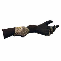 Cotton Gloves w/Sure Grip Mossy Oak New Break Up