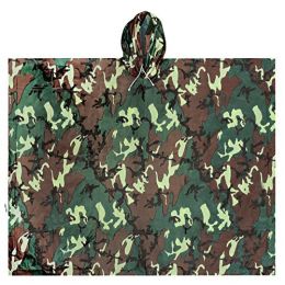 Adult All-Weather Poncho, Camo